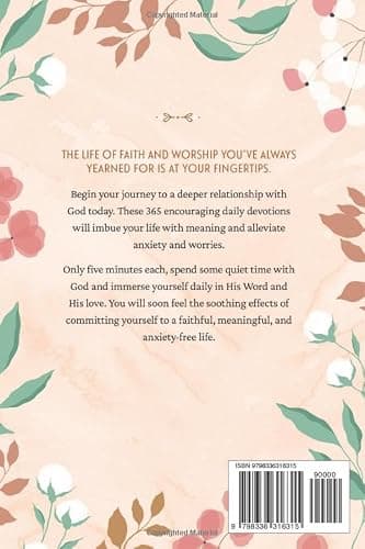 Daily Devotional for Women: 365 Days of 5-Minute Christian Devotions for a Life of Love, Happiness, and Inspiration (Best Wholesome Christian Gift ... Easter or Christmas Present 2025-2026) thumbnail 2