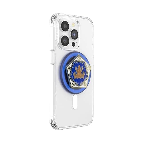 PopSockets Phone Grip for MagSafe with Kickstand, Magnetic Stand, Swappable Top, Secure Hold for iPhone MagSafe Cases, Phone & Tablet Grip, Harry Potter - Enamel Chocolate Frog thumbnail 2