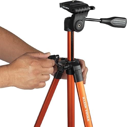 Klein Tools 69345 Tripod, Flexible Tripod with Mount, Lightweight Aluminum, Compatible with Klein Tools Laser Levels and Other Products thumbnail 6