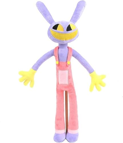 SAJISP The Amazing Digital Circus Plush,11.7" Jax Plushies Toy Gift, Cute Stuffed Figure Doll for Kids and Adults, Birthday Halloween Christmas Choice for Boys Girls - Image 1