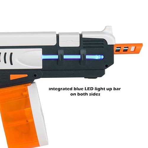 SplatRball SRB1200 Full Auto Rechargeable Battery Powered Water Bead Gel Ball Blaster Kit. Splatter Ball Gun.Electric Water Blaster able to Shoot 11 Rounds per Second! thumbnail 2