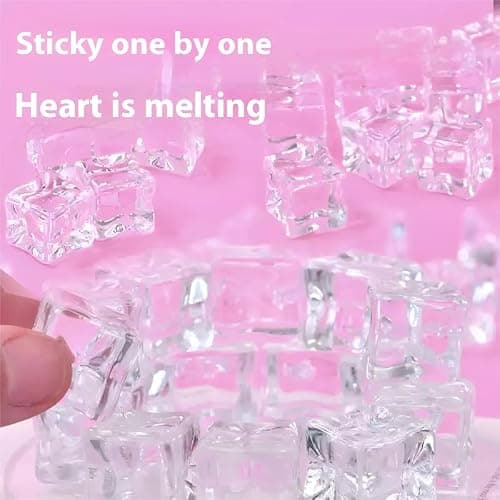 ndodved DIY Imitation Crystal ice Pen Holder nightlight, Plug-in Manual Set LED Warm lamp, Suitable for Bedroom/Children's Room Decoration | Desk/Bedside lamp, Christmas Gift. (Castle Pink) thumbnail 7