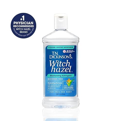 T.N. Dickinson's Witch Hazel Alcohol Free Moisturizing Astringent | 100% Natural Witch Hazel | Calms, Nourishes, Hydrates Skin | for Face & Body | 16 Fl Oz thumbnail 11