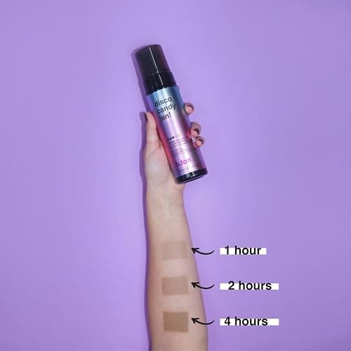 b.tan Dark Self Tanner Mousse | Disco Candy Tan - Best, 1 Hour Express Sunless Tanning Foam, Candy-Scented, Sweat-Proof & Transfer Resistant, No Fake Tan Smell, Vegan, Cruelty Free, 6.7 Fl Oz - disco candy tan thumbnail 5