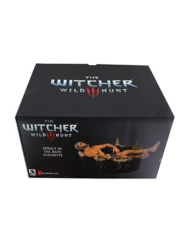 Dark Horse Deluxe The Witcher III: The Wild Hunt: Geralt in Bath Polyresin Statuette Brown thumbnail 5