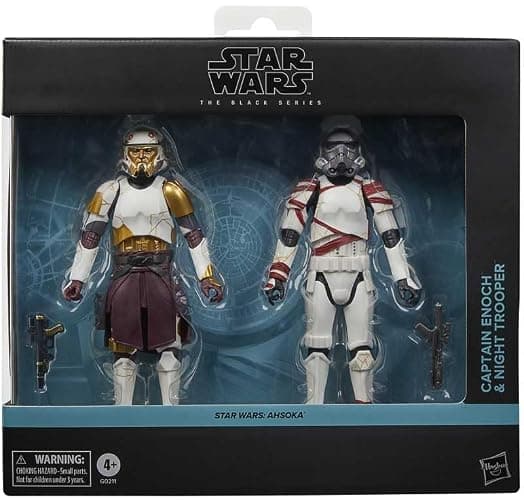 STAR WARS THE BLACK SERIES CAPTAIN ENOCH & NIGHT TROOPER - Image 1
