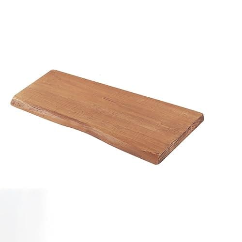 Log Natural Edge Shelf, Partition Wall Mounted Shelf, Solid Wood Shelf Organizer, Solid Wood, Irregular Edge, Thickened Planks, Simple Style, Suitable for B&B, Home(Brown,40 * 25 * 2.5cm) thumbnail 9