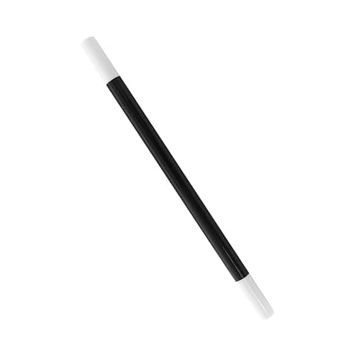 Super Z Outlet Plastic Magic Wand Black & White Spell Casting Stick for Wizard Witch Magician Costume, Party Favors, Birthday Games Kit - Image 1