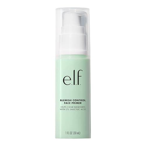 e.l.f. Blemish Control Face Primer, Soothing & Hydrating Makeup Primer For Fighting Blemishes, Grips Makeup To Last, Vegan & Cruelty-free, Large - Image 1
