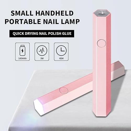 LIMEGIRL Solid Nail Glue Gel Kit with UV Lamp & Remover - Nail Glue Remover for Fake Nail, Strong Solid Nail Glue, Long-lasting 30+ Days with UV Light, Salon Professional Bundle for Press on Nails thumbnail 5