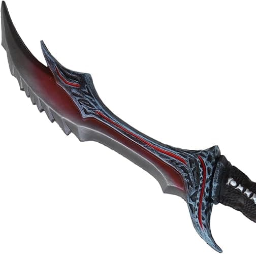 LALAPORT 19.50'' Elder Scrolls Skyrim Daedric Foam Dagger thumbnail 5