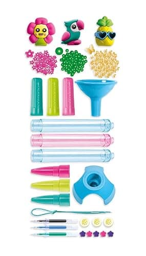 Clementoni | Crée tes stylos – Tropical | Kit Créatif Enfant 6 Ans+ | 3 Stylos DIY à Personnaliser | Décorations Tropicaux Incluses | Activité Manuelle Fille | Idée Cadeau Anniversaire ou Noël thumbnail 4