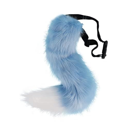 JUNBOON Faux Fur Tail for Cosplay Halloween Party Costume thumbnail 3