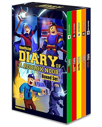Diary of a Roblox Noob: 5 Video Game Adventure Stories - Independent & Unofficial Roblox Series for Boys & Girls [paperback] - Image 1