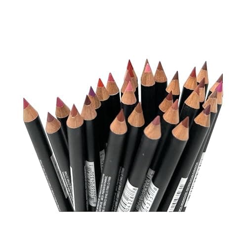 30 pcs Lip Liner Pencil Set, High Pigmented Lip Makeup, Long-wearing, Deep and Rich in Color, Enhance Lip Volume, 6.25 inches Long Wooden Pencil thumbnail 4