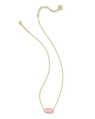 Kendra Scott Elisa Pendant Necklace for Women, Fashion Jewelry, 14k Gold-Plated thumbnail 2