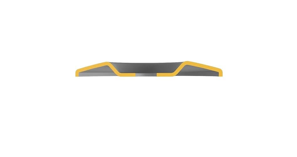 Kutzall Original Shaping Disc - Fine, 4-1⁄2" (114.3mm) Diameter X 7⁄8" (22.2mm) Bore - Coping Woodworking Angle Grinder Attachment for DeWalt, Bosch. Abrasive Tungsten Carbide, SD412O230 thumbnail 3