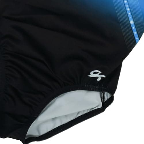 GK Glitz & Glam Gymnastics Leotard for Girls with Matching Scrunchie thumbnail 5
