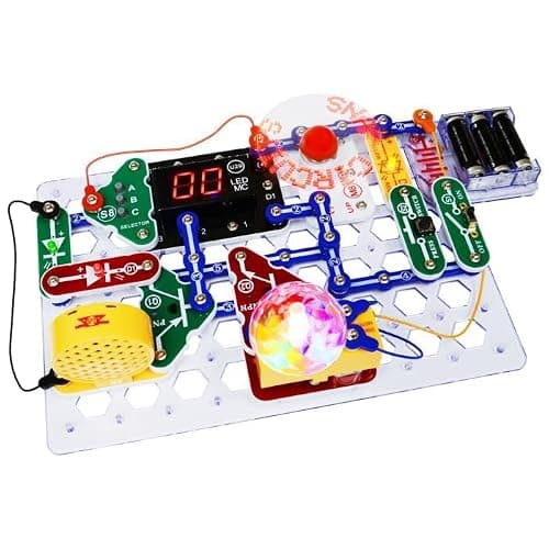 Snap Circuits “Arcade”, Electronics Exploration Kit, Stem Activities for Ages 8+, Full Color Project Manual (SCA-200) thumbnail 6