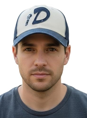 costumebase Clementine D Trucker Cap Weathered Baseball Aged Cap Hat Headgear Walking Dead Blue thumbnail 6