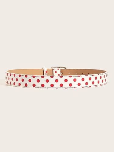 HOHOPEACH Y2k Cute Belts Polka Dot Belt Women 90s Vintage Grunge Emo Accessories Kawaii Streetwear 2000s thumbnail 6
