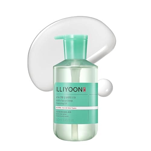 Illiyoon Gentle Deep Cleansing Oil | Lightweight Facial Cleanser with Coconut Oil & AHA/BHA for Makeup, Fragrance-Free, Sebum & Blackhead Removal, Korean Skin Care, 8.45 fl.oz. - Image 1