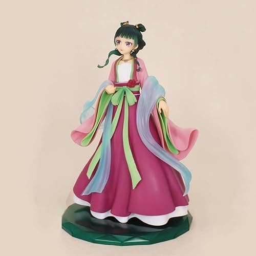 MABAIUDE Maomao Figure Anime Maomao Statue, 20cm Pink Hanfu Styling Mao Mao Figure People Collectibles Model Cartoon Figurine Desktop Decoration Gifts for Fans thumbnail 5