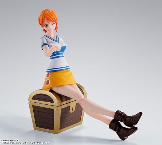 TAMASHII NATIONS - One Piece - Nami -Romance Dawn- S.H.Figuarts Action Figure thumbnail 6
