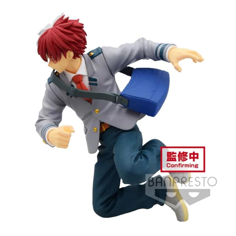 Banpresto 203527 MY HERO ACADEMIA - Shoto Todoroki - Bravegraph - Black, Figurine 14 cm thumbnail 4