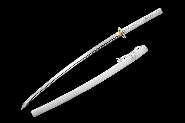 Traditional Heat/Clay Tempered Hand Forged Katana Sword | Real 1060/1095 T10 High Carbon Steel Sharp Full Tang Katanas | Practical Authentic Japanese Samurai Swords thumbnail 2