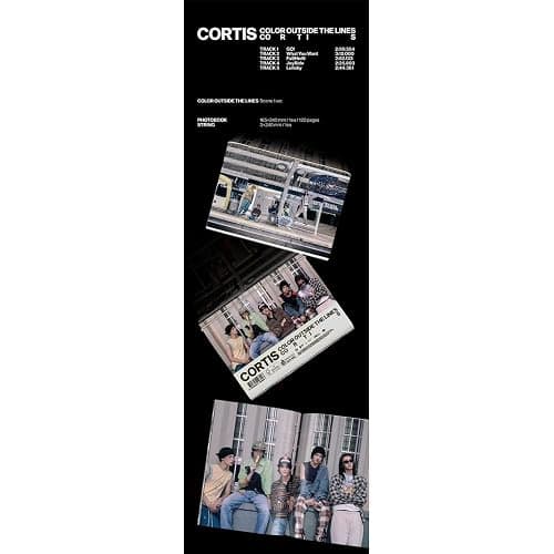 CORTIS [1st EP Album COLOR OUTSIDE THE LINES](Scene 1 Ver.) + 3 Extra Photocards Set thumbnail 3