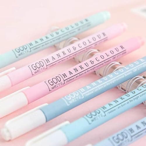 HANKU Colored Fineliner Pens, 0.38mm Fine Tip Pens, 8 Colors Fine Point Pen, Bible Journaling Planner Micro Pen Set for Writing, Drawing, Note Taking, Bullet Journaling thumbnail 4