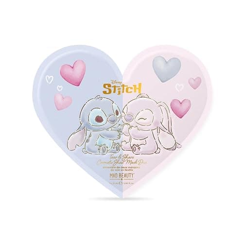 MAD Beauty Disney Lilo & Stitch I Heart Stitch Sheet Mask Duo - Image 1