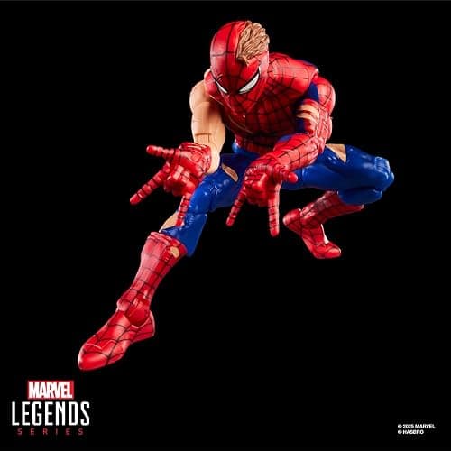 Marvel Legends Series Magic: The Gathering Battle-Damaged Spider-Man, 6-Inch Action Figure Toy & Exclusive Foil Collectible Card Game Trading Card thumbnail 5