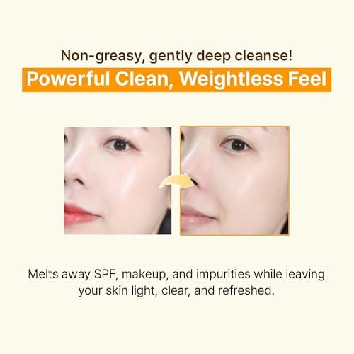 Hanskin Pore Cleansing Oil, Oil Cleanser for Face, Makeup Blackhead Remover, Korean Cleanser for Sensitive Skin (6.76 oz (Pack of 1)) thumbnail 7