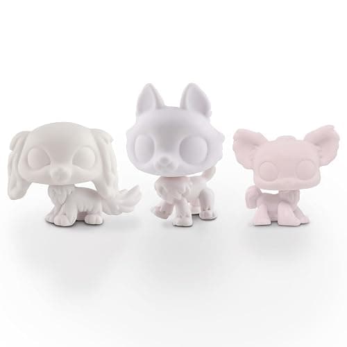 for LPS Pet Shop White DIY Base - Design Your Own Custom Pet Figure Craft Kit for Collectors and Kids Ages 3-18 Holiday Birthday Gift Toy Accessory (C17) - Image 1