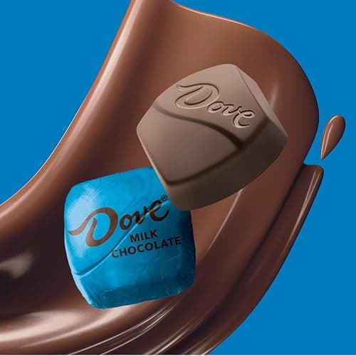 DOVE PROMISES Milk Chocolate Candy Individually Wrapped Bulk Pack (38.09 oz, 136 Piece) Bag thumbnail 5
