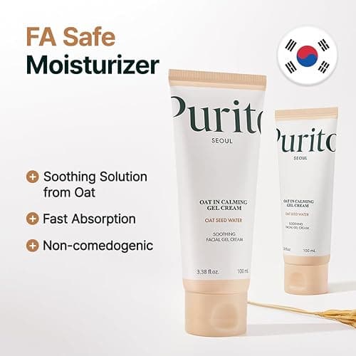 PURITO Oat In Calming Gel Cream, Oat Seed Water Hydration & Soothing, Lightweight, Non-Sticky FA Safe Moisturizer for Sensitive Skin, Non-Comedogenic, Fragrance-Free, Korean Skincare 3.38 fl.oz thumbnail 3