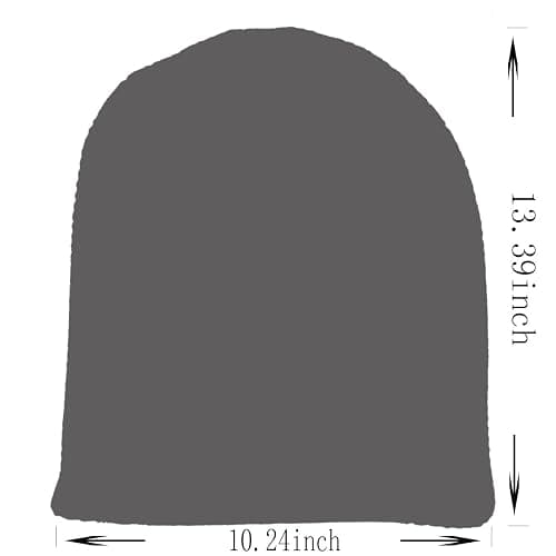 FORBUSITE Mens Slouchy Long Beanie Knit Cap for Summer Winter, Oversize thumbnail 4