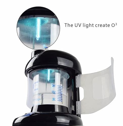 Hair Steamer Kingsteam 2 in 1 Ozone Facial Steamer, Design for Personal Care Use at Home or Salon Barber thumbnail 8