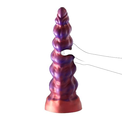Wneseny 15.6 Inch Huge Thick Monster Dildo, Fantasy Silicone Giant Dildos with Strong Suction Cup, XXL Extra Large Dragon Anal Dildo for Deeper Sex, Big Long Adult Sex Toys for Male Women Gay thumbnail 4