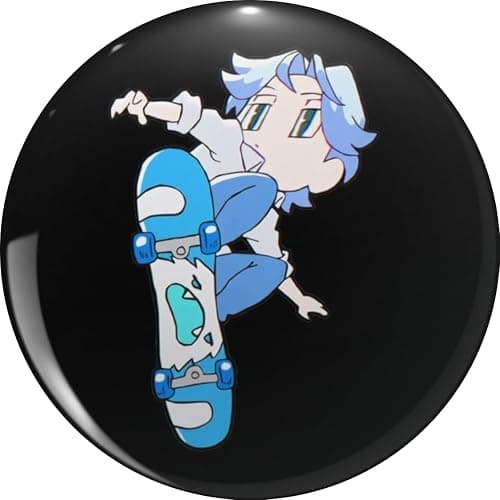 Langa sk8 the infinity Pin Lapel Pin Cute Brooch Pins Badges 0.75" - Image 1