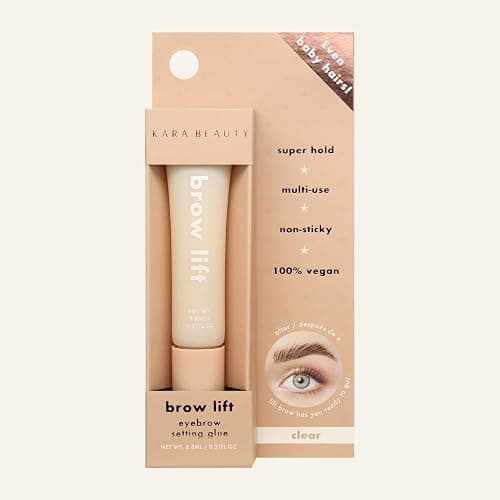 Kara Beauty Brow Lift - Clear Eyebrow Gel for Laminated Look, Extreme Hold Brow Kit, Fluffy Eyebrow Styling Clear Gel for Eyebrows, Makeup Essential thumbnail 5