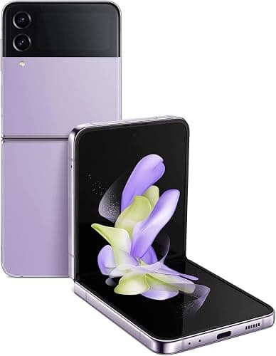 Samsung Galaxy Z Flip 4 5G, US Version, 128GB, Bora Purple - Unlocked (Renewed) - Image 1