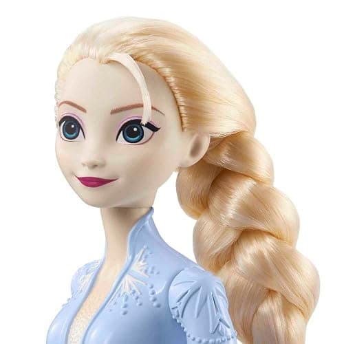 Mattel Disney Frozen Toys, Elsa Fashion Doll & Accessory with Signature Look, Inspired by Disney Frozen 2 thumbnail 3