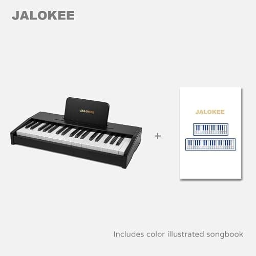 JALOKEE Kids Piano Keyboard, Digital Piano for Kids, Music Educational Instrument Toy, Wood Toy for 3+ Girls and Boys (Black, 37 Keys) thumbnail 5