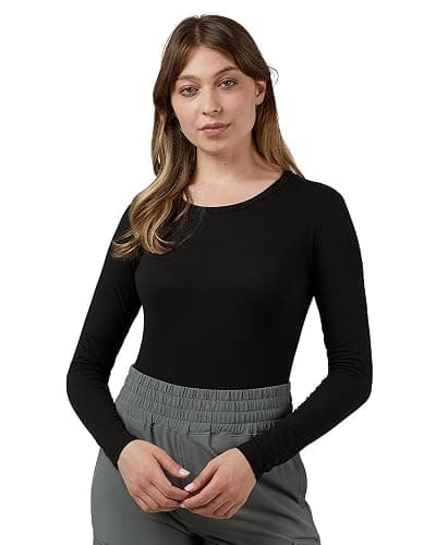 32 Degrees Heat Women's Lightweight Crew Base Layer Top | Form Fitting | Long Sleeve | 4-Way Stretch | Thermal - Image 1