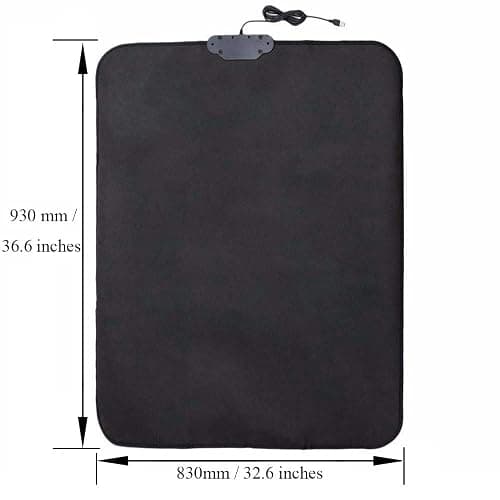 OSTENT USB Non-Slip Dancing Step Dance Mat Pad Blanket for PC Laptop Computer Video Game thumbnail 4
