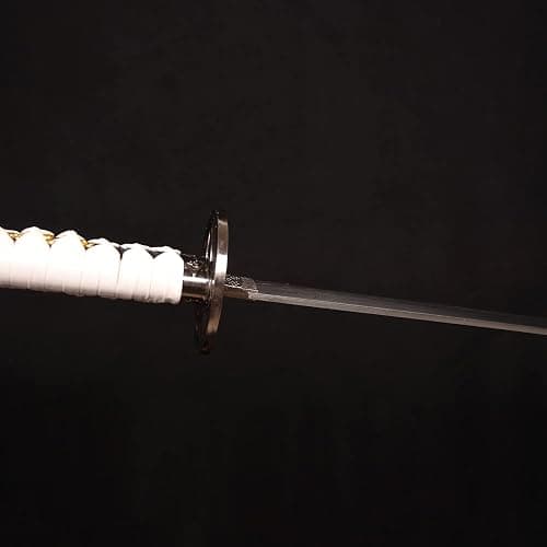 SV The Samurai Sword of Michonne, Zombie Nihontou Katana Samurai Sword 41 inches，A Variety of Materials to Choose from thumbnail 5
