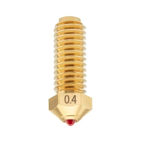 DUROZZLE Ruby Nozzle 0.4mm for Anycubic Kobra 3 / Kobra S1 / Kobra S1 Combo 3D Printers, Hardened & Abrasion Resistant for Precision Additive Manufacturing - Image 1